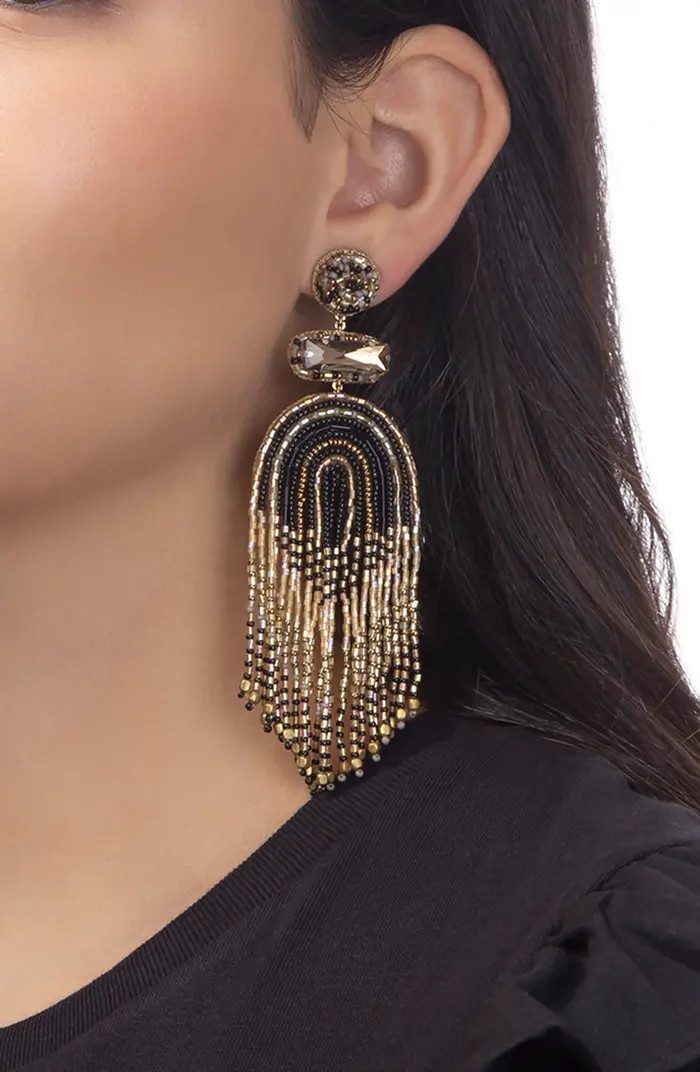 Ishani Beaded Drop Earrings | Nordstrom