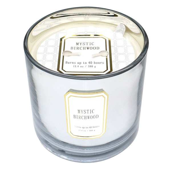 Mystic Birchwood Scented Jar Candle, 13.4oz | At Home