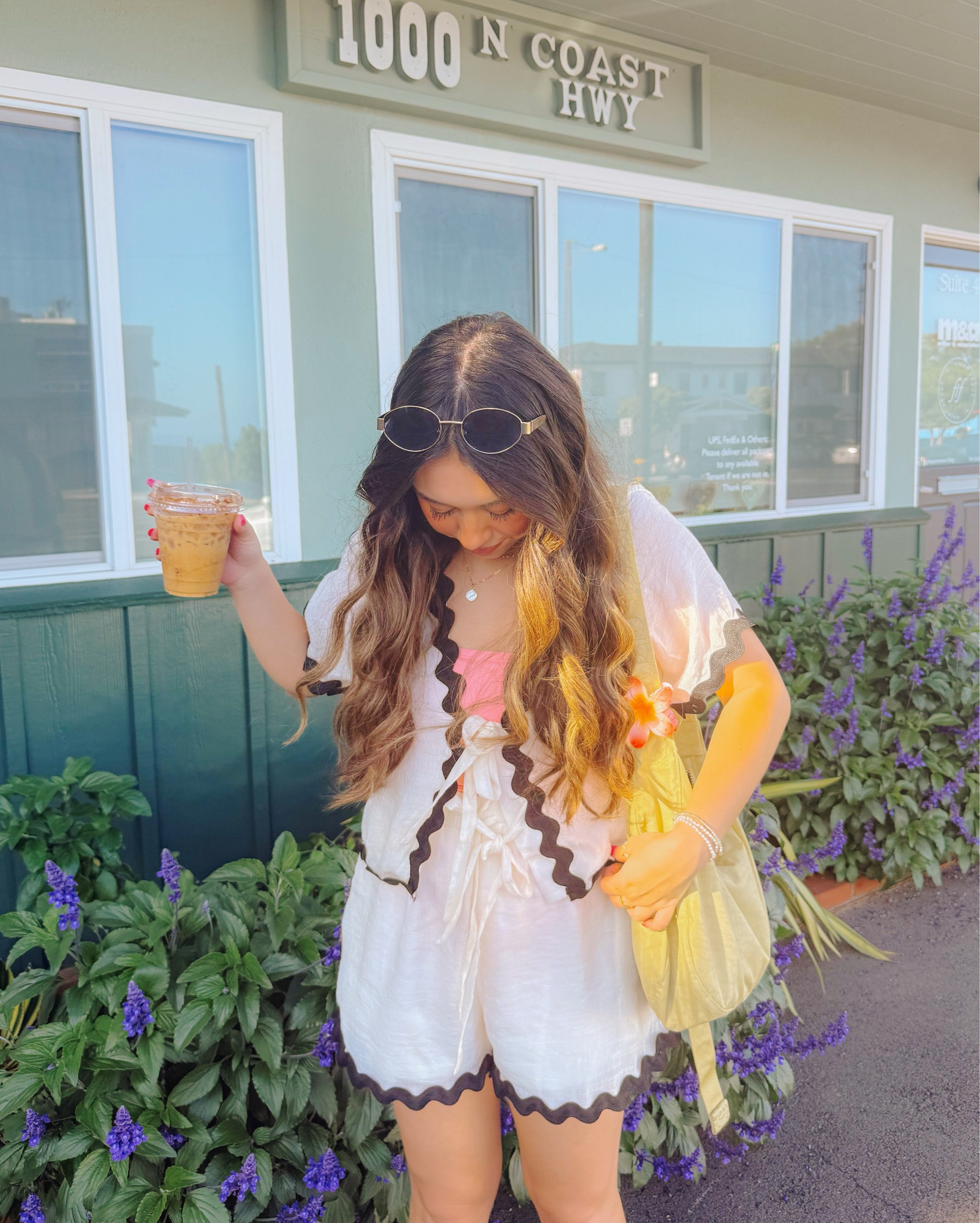 california days wearing francesca’s outfits!! ☀️