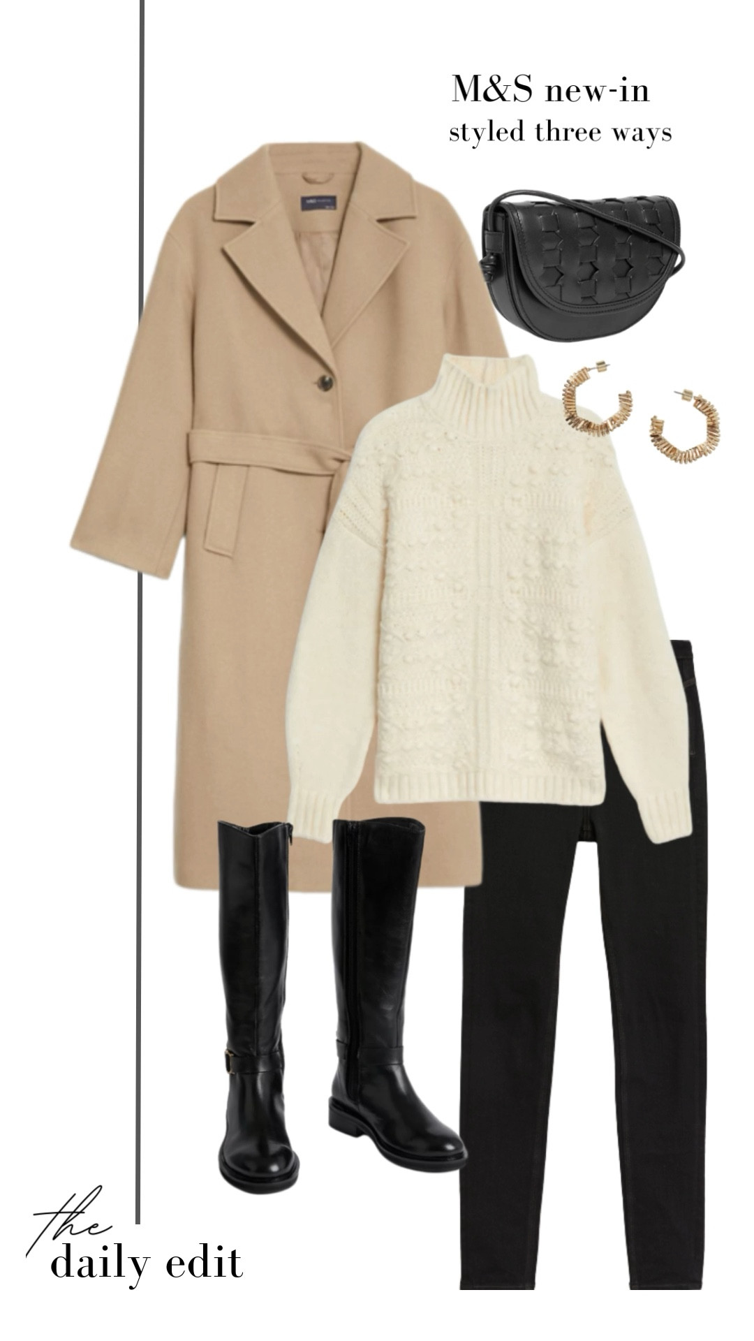 Marks & Spencer are absolutely killing it at the moment 👏🏼 Couldn’t resist styling up some new in items! 

Marks and Spencer, Marks and Spencer clothing, M&S, what to wear today, outfits of the week, outfit inspo, autumn outfit ideas, coat season, knitwear style, neutral outfit, autumn wardrobe, timeless style, casual style, casual smart, evening outfit, workwear style, casual fashion, the daily edit, virtual styling, LTK under 100, micro influencer UK

#LTKeurope #LTKSeasonal #LTKstyletip