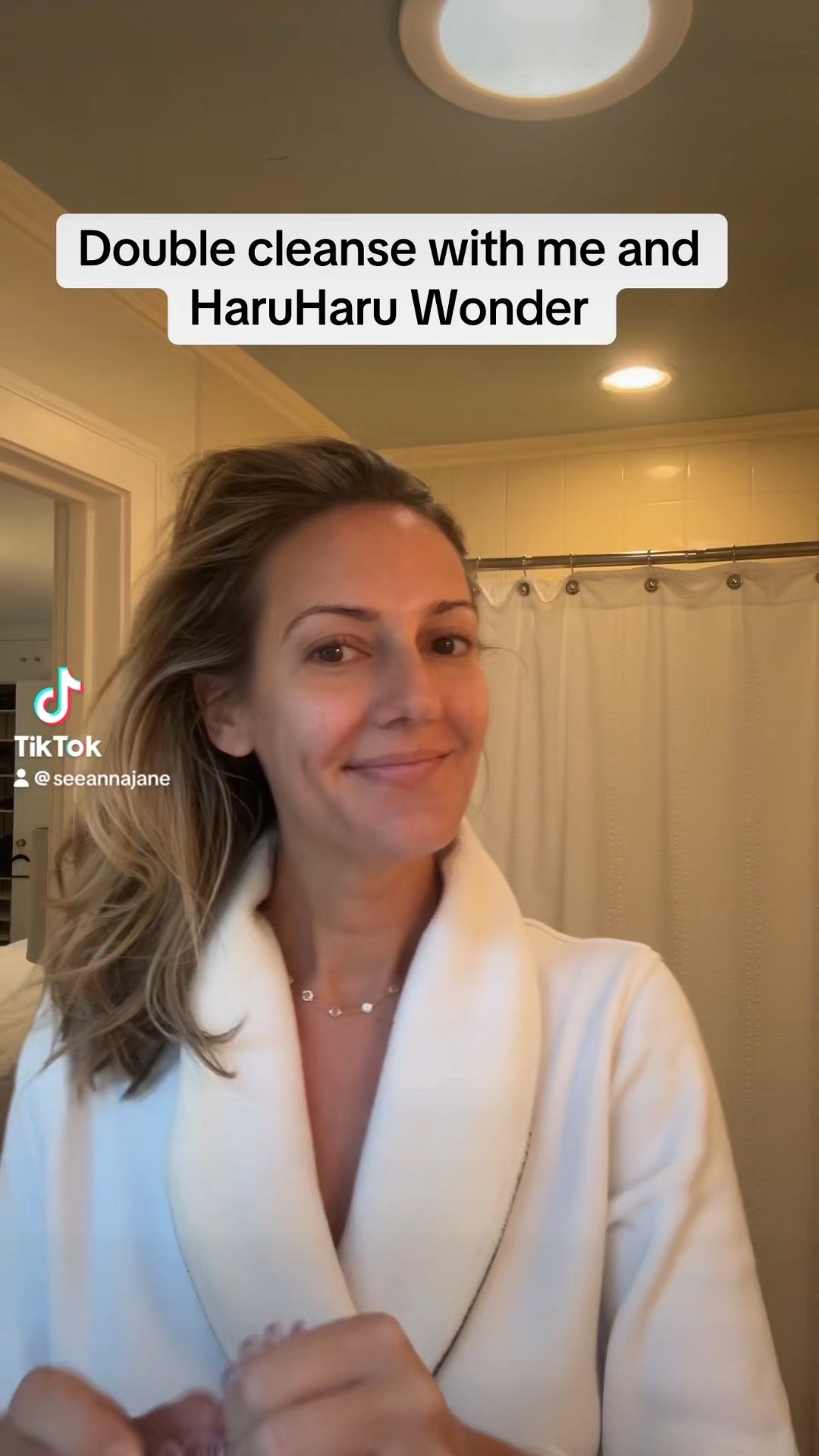 my late 20s and postpartum I had adult onset acne and what helped me get it under control was double cleansing. You use an oil first like @haruharuwonder_official Black Rice Moisture Deep Cleansing Oil to break down the makeup, spf, grit and cleans again with a gentle cleanser like Black Rice Moisture Soft Cleansing Gel. Double cleansing allows you to truly clean your skin without damaging the moisture barrier. And it significantly helped my skin problems. You can find all this on Amazon!  #haruharuwonder #vegan #koreanskincare#doublecleansing #acneproneskin #haruharucleansingoil 

#LTKVideo #LTKFindsUnder50 #LTKBeauty