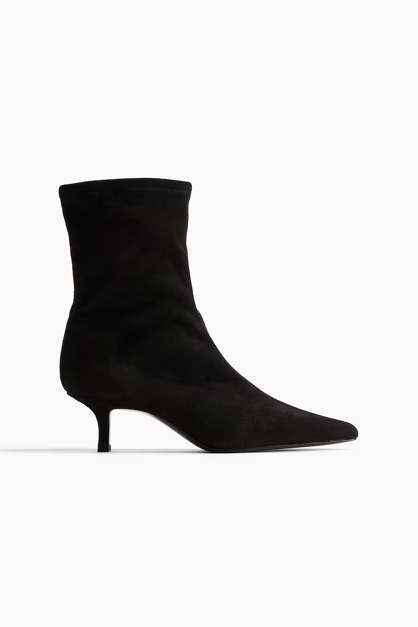 Suede sock boots | H&M (UK, MY, IN, SG, PH, TW, HK)
