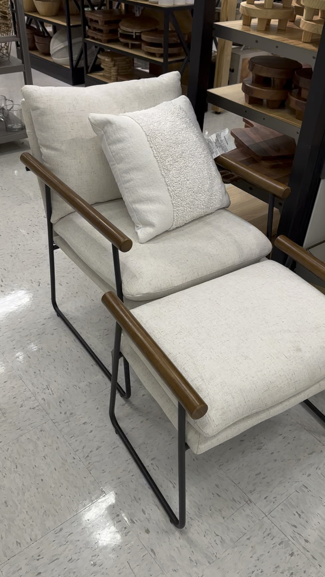 Obsessed with this chair and ottoman! Would be so cute in a living room or baby room 

#LTKsalealert #LTKGiftGuide #LTKhome