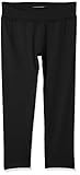 Amazon Essentials Girls' Kids Active Capri Legging, Black, Medium | Amazon (US)