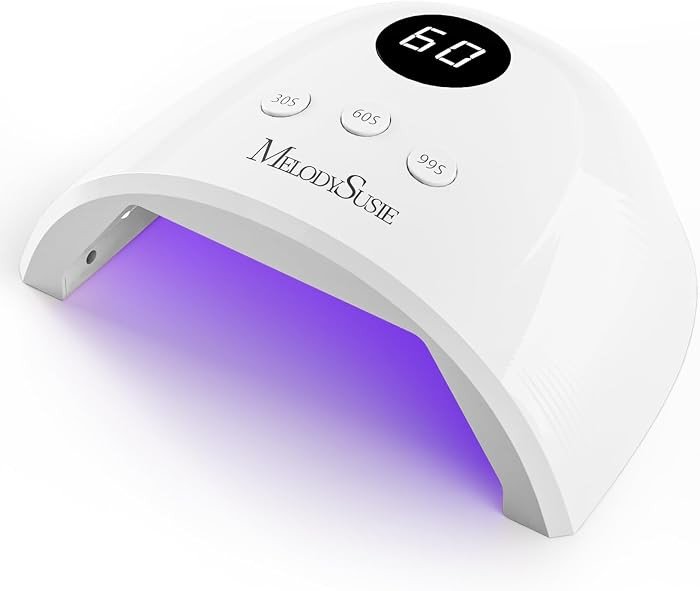 MelodySusie Compact Advanced UV LED Nail Lamp, P-Plus30F Nail Dryer with 3 Timers & Smart Sensor ... | Amazon (US)