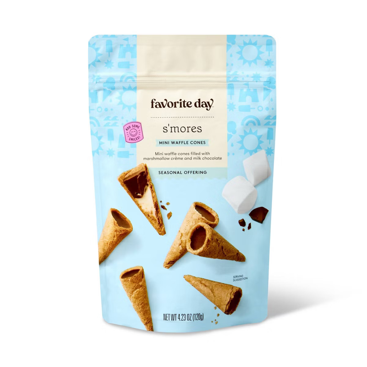 S'mores Mini Waffle Cones - 4.23oz - Favorite Day™ | Target