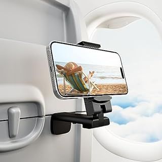 Perilogics Universal Airplane in Flight Phone Mount. Handsfree Phone Holder for Desk with Multi-D... | Amazon (US)