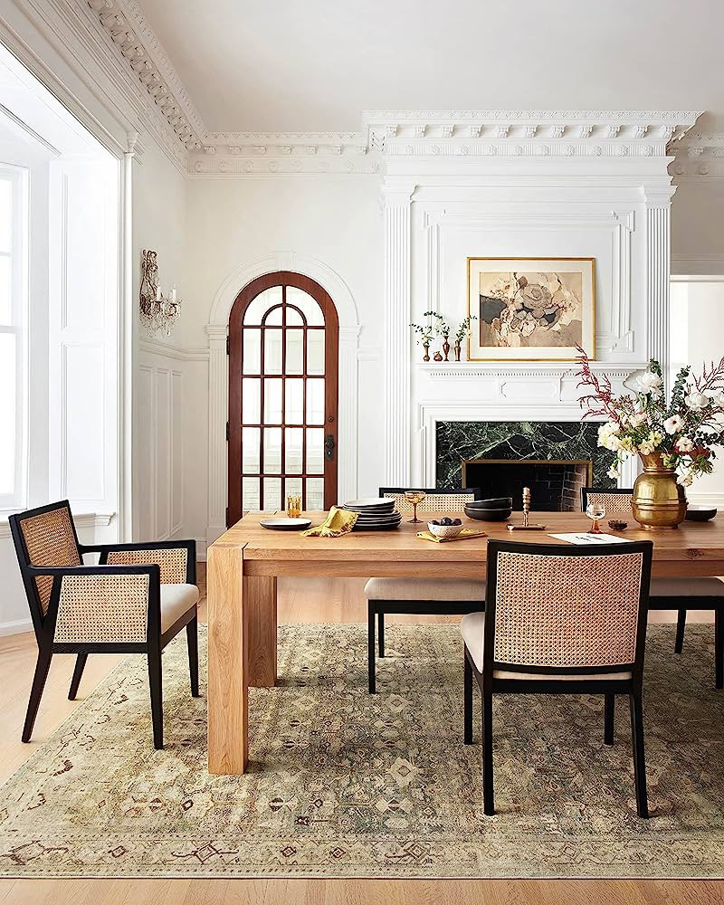 Loloi II Margot Collection MAT-04 Antique/Forest 7'-6" x 9'-6" Area Rug feat. CloudPile | Amazon (US)