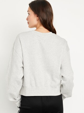 SoComfy Drop-Shoulder Crew-Neck Sweatshirt | Old Navy (US)