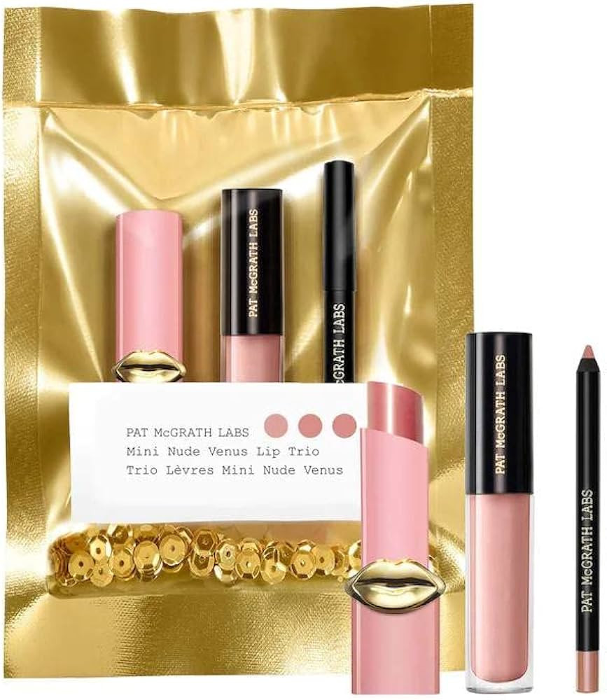 Pat McGrath LABS Mini Lip Shine Trio: Nude Venus | Amazon (US)