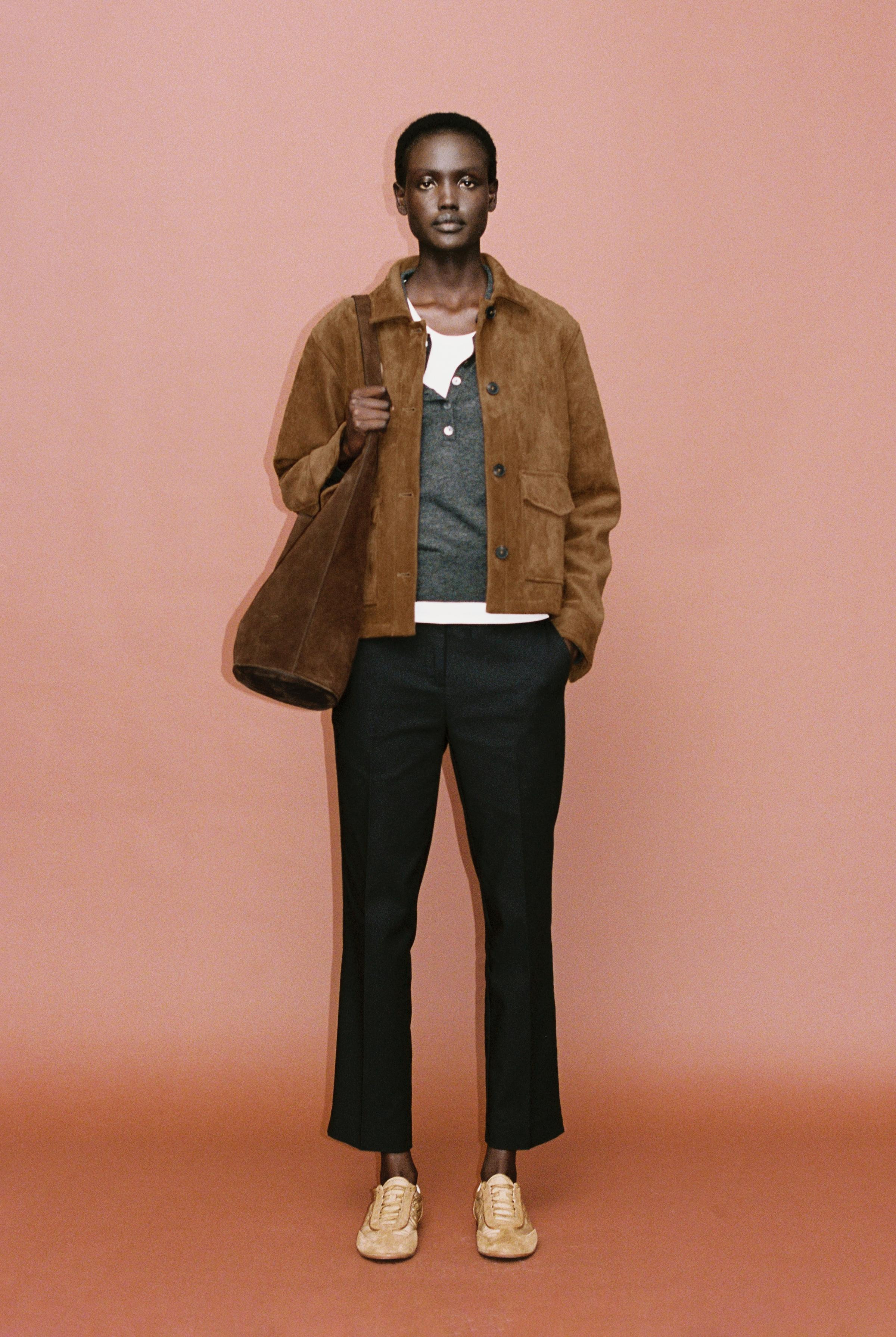 FAUX SUEDE JACKET | Zara US