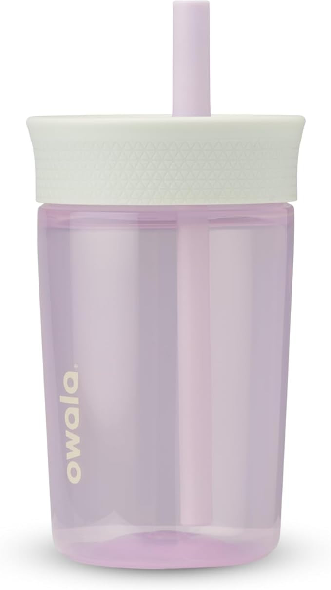 Owala Kids Insulation BPA-Free Plastic Tumbler with Spill Resistant Flexible Straw, Easy to Clean... | Amazon (US)