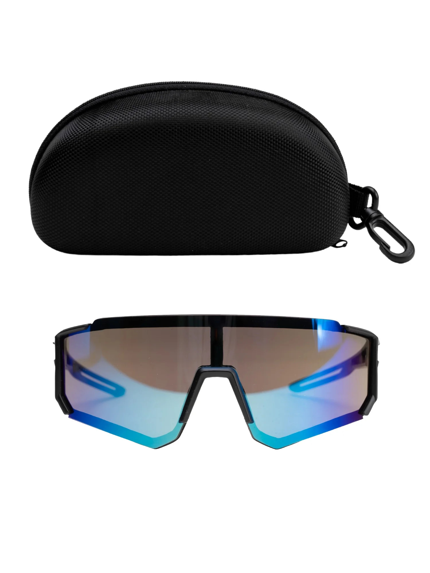 Wonder Nation Boys Wrap Around Frame Sunglass with Black Case | Walmart (US)