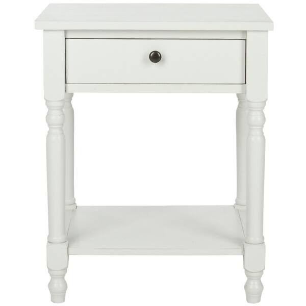 Safavieh Tami Off-white Accent Table - 20" x 16" x 25" | Bed Bath & Beyond