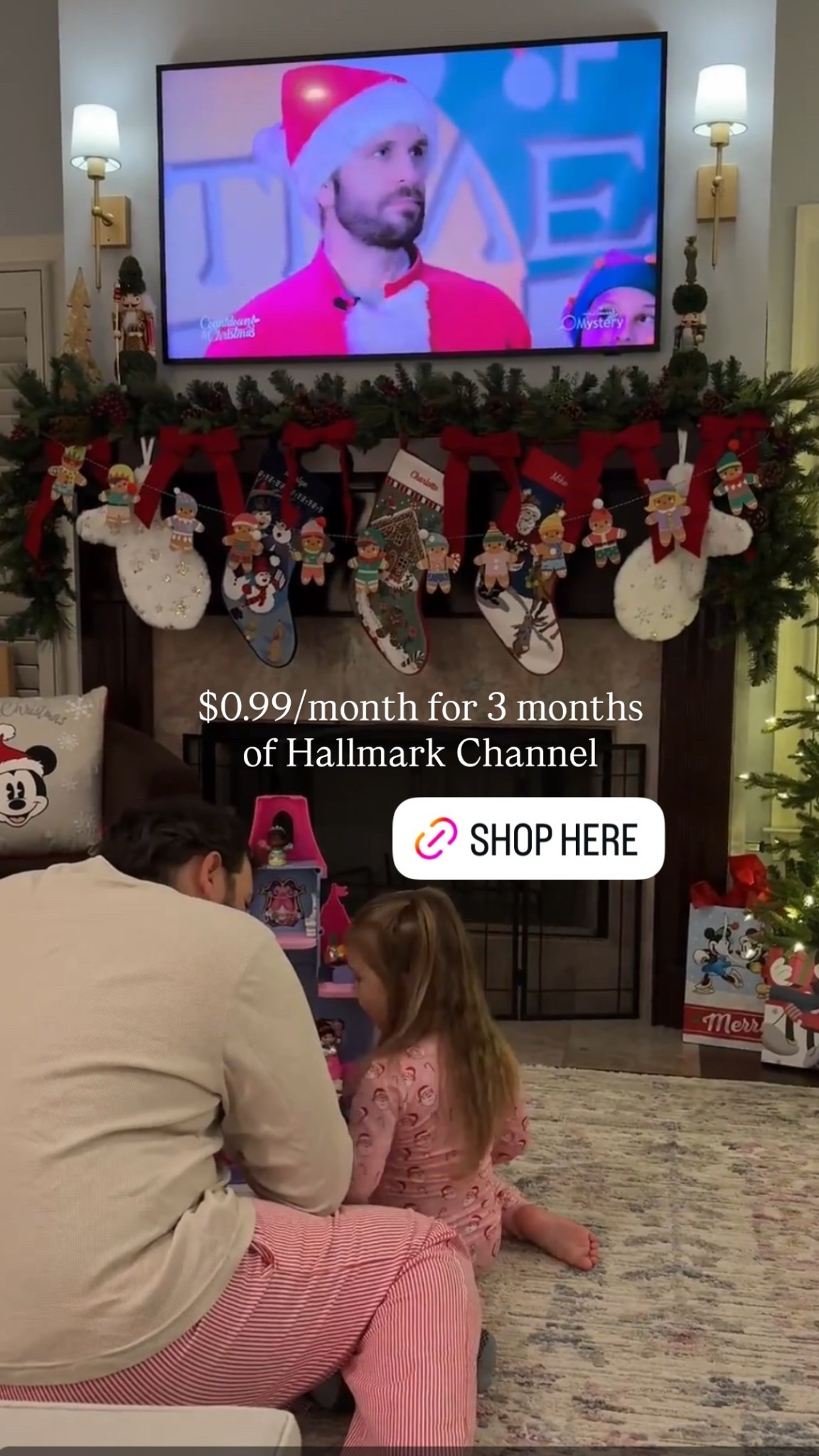 $0.99/month for 3 months of Hallmark Channel