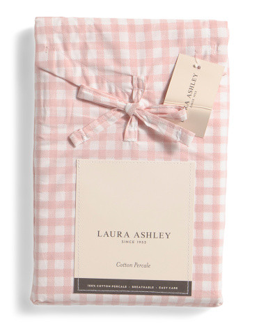 Vintage Cotton Gingham Pillowcase Set | TJ Maxx