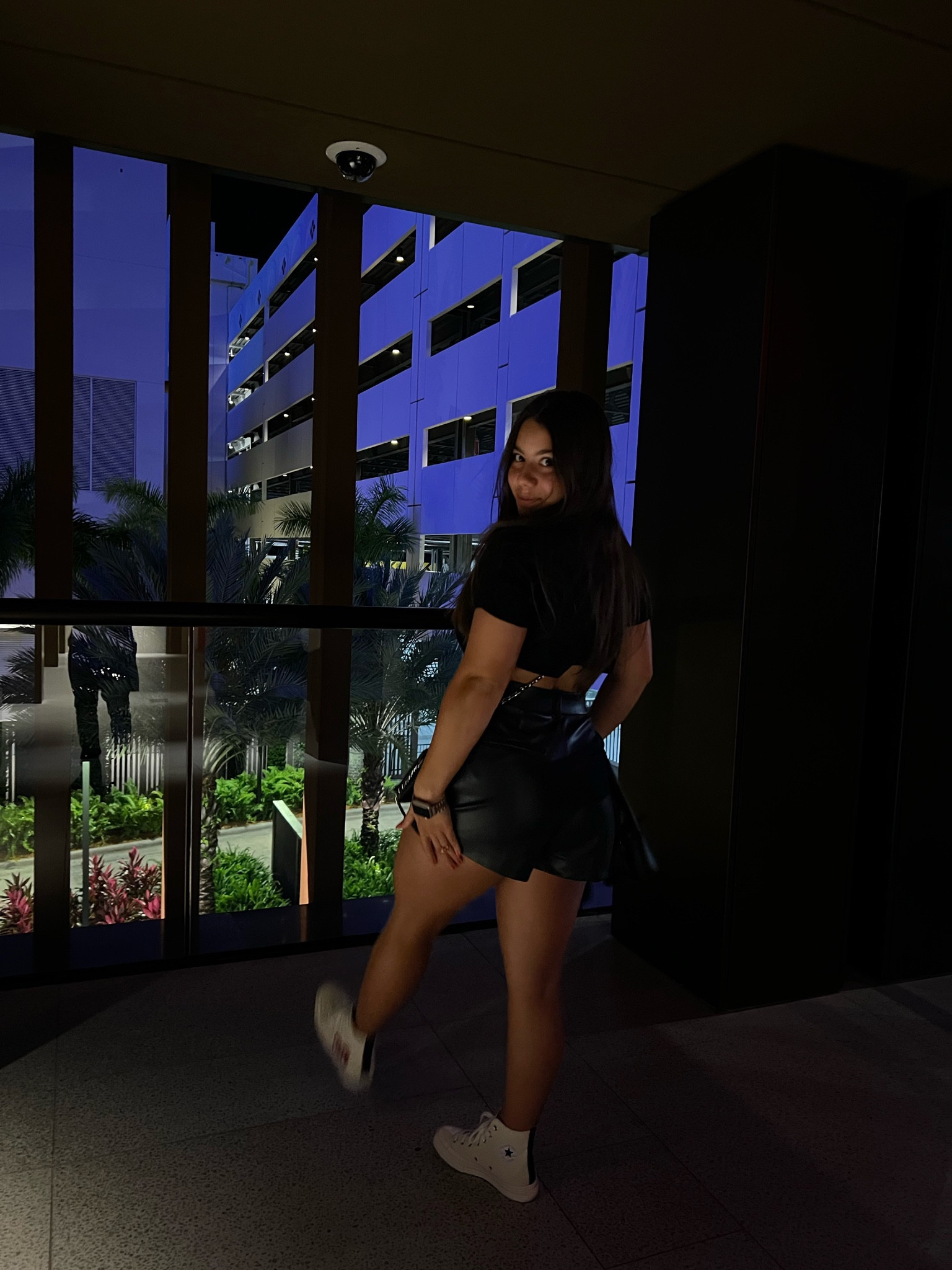 faux leather shorts, black crop top, and converse are always gonna be my go-to outfit! ❤️‍🔥

#LTKfit #LTKcurves #LTKshoecrush