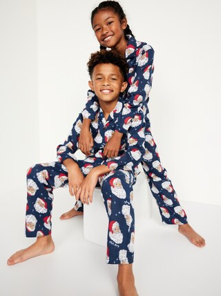Gender-Neutral Printed Pajama Set for Kids | Old Navy (US)