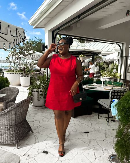 breezy red linen dress for this summer siren 🚨 

#LTKtravel #LTKplussize #LTKstyletip