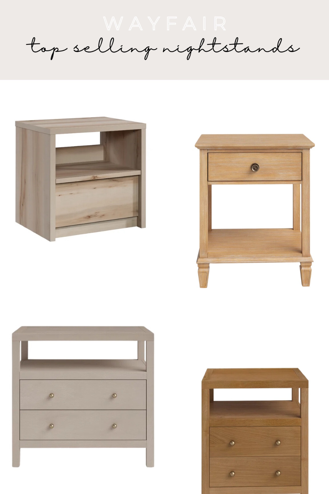 Wayfair Top Selling Nightstands | Solid Wood Nightstand | Celine Nightstand | Wayfair Celine Nightstand | Wayfair Posner Nightstand | Wayfair Victoria Nightstand | Wayfair Garland Nightstand | Pottery Barn Sausalito Nightstand Look For Less | Pottery Barn Cayman Nightstand Look for Less | Pottery Barn Look Alike | Pottery Barn Look for Less | Pottery Barn Inspired | Wayfair Labor Day sale | Wayfair Labor Day sale finds | Wayfair Labor Day sale 2024

#LTKSaleAlert #LTKHome