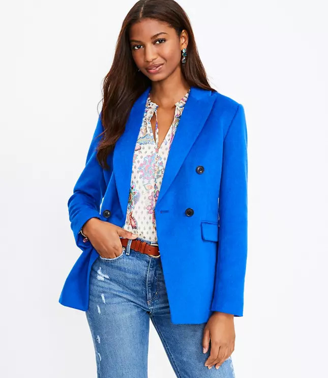 Double Breasted Blazer | LOFT