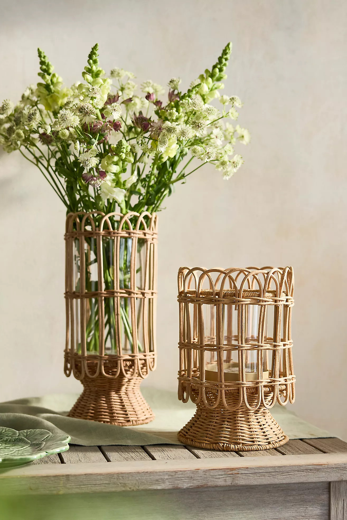 Rattan Caged Vase | Anthropologie (US)