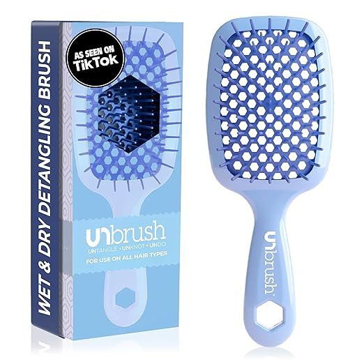 UNbrush Wet & Dry Vented Detangling Hair Brush | Amazon (US)