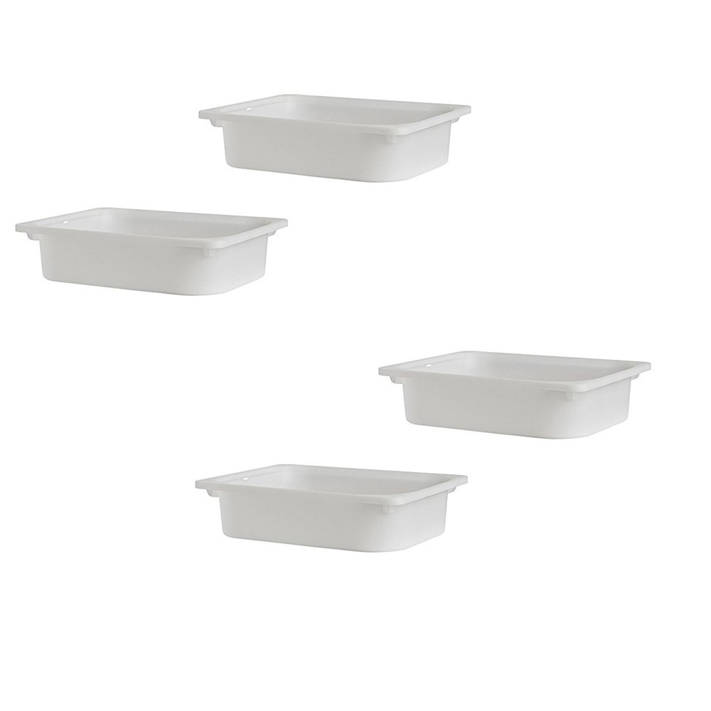 Ikea TROFAST Storage box - Parent (4, White) | Amazon (US)