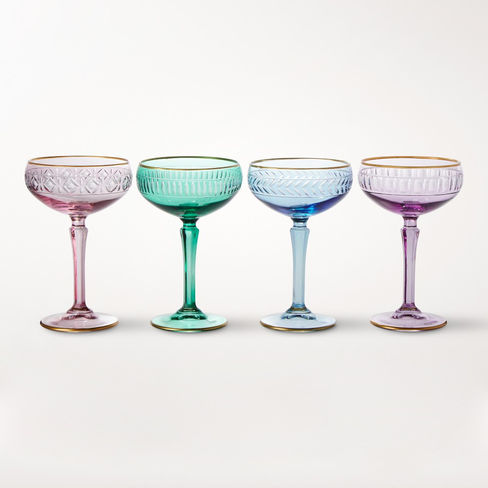Bridgerton Coupes, Set of 4 | Williams-Sonoma