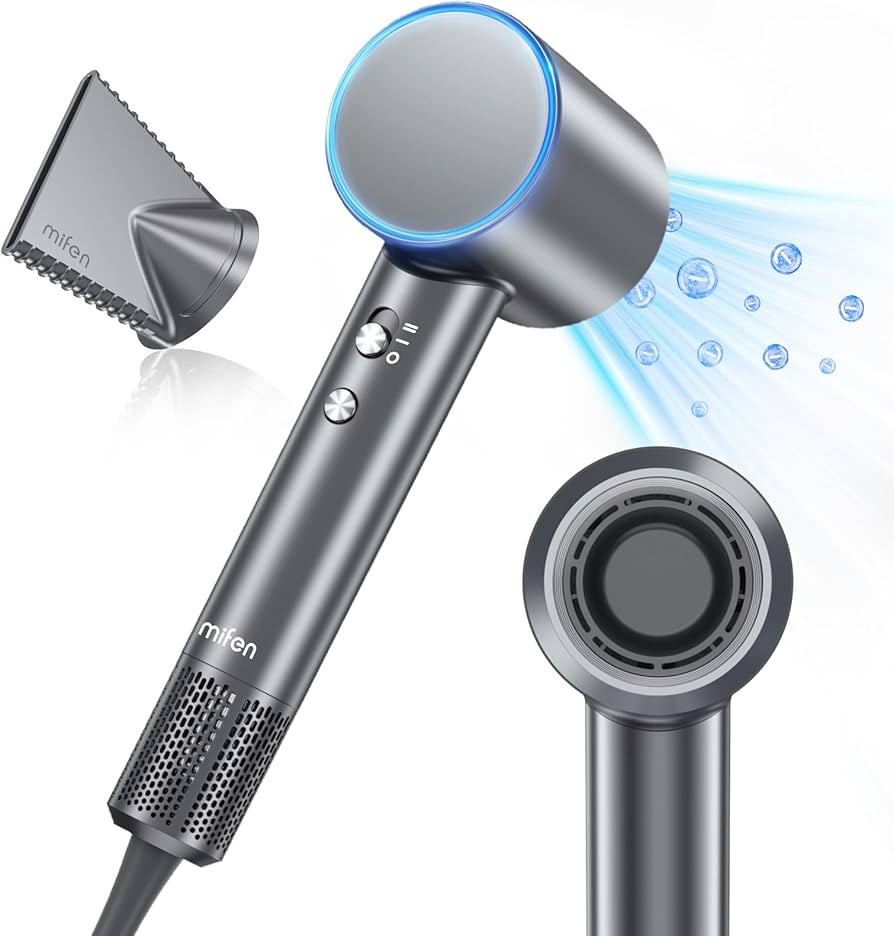 Hair Dryer, High Speed Professional Hair Dryers 110,000 RPM, 200 Million Negative Ion Hair Drier,... | Amazon (US)