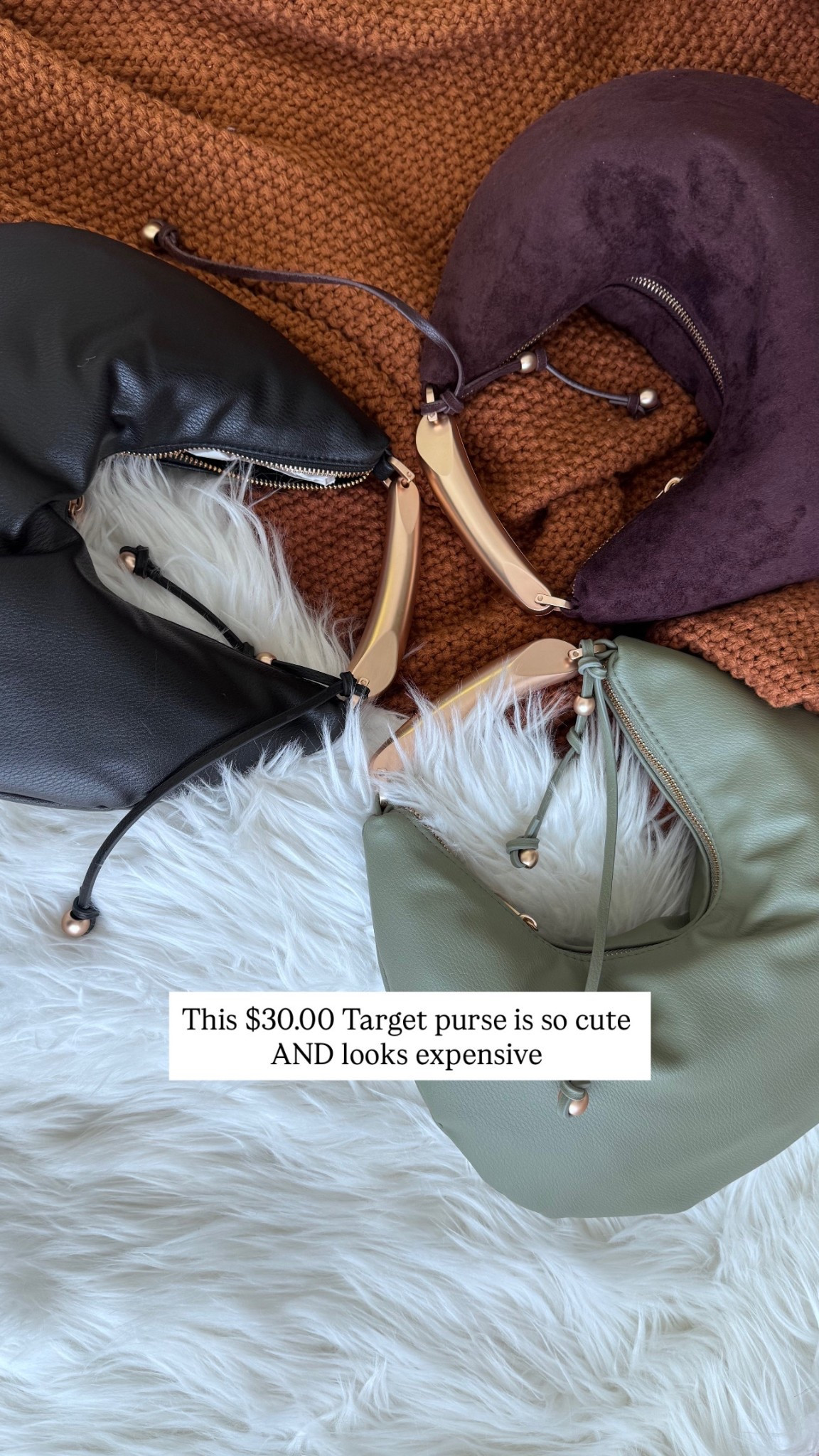 AND yes, I own in every color 🤣

Target | Target purse | holiday outfit | accessories | gift idea for her | gift guide for her | look for less | 

#LTKFindsUnder50 #LTKGiftGuide #LTKHoliday