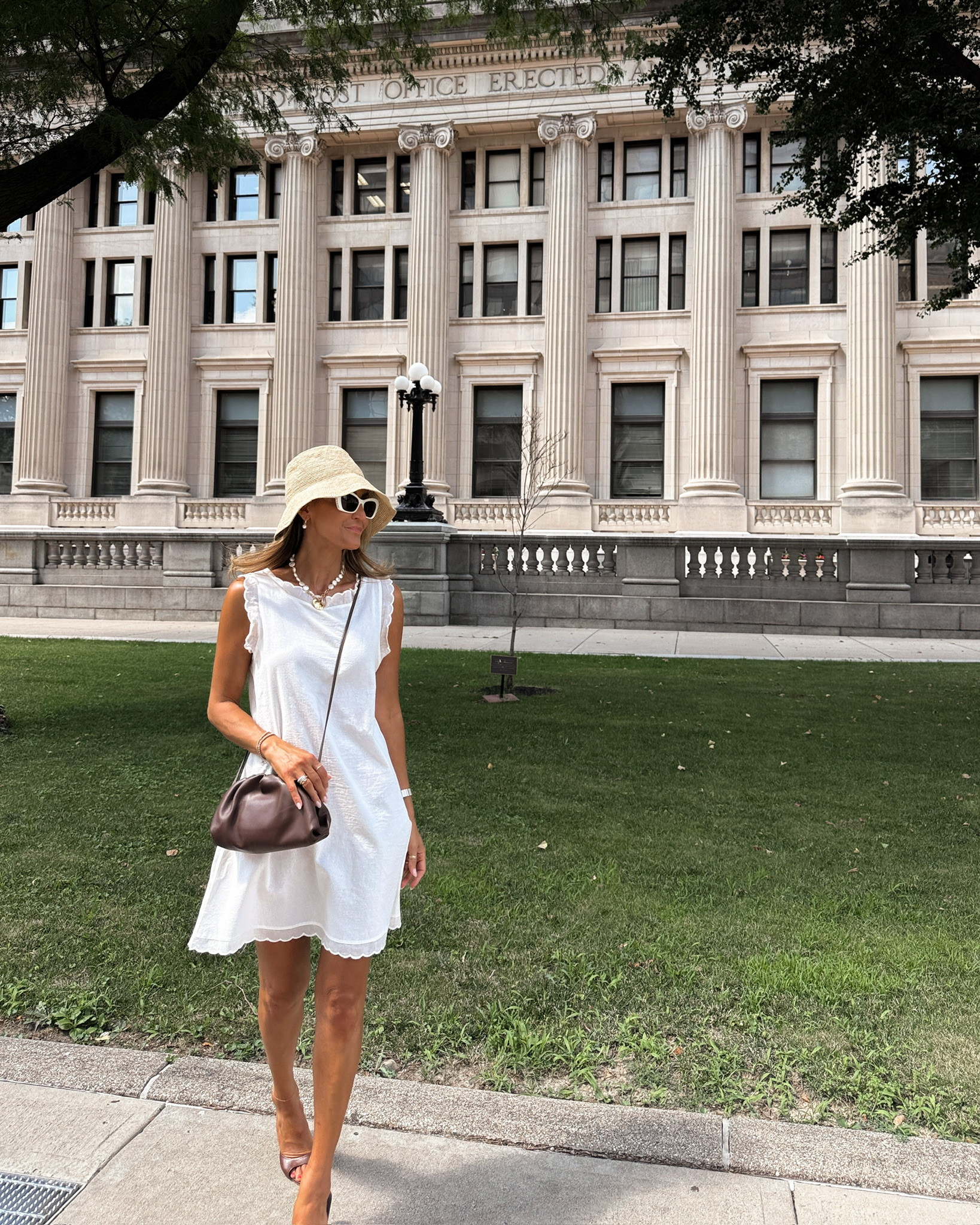 Cutest little cotton mini dress for under $30! A great pick to be cool and chic during this heat wave! Also beautiful for Euro summer!

#LTKootd #LTKSeasonal #LTKTravel