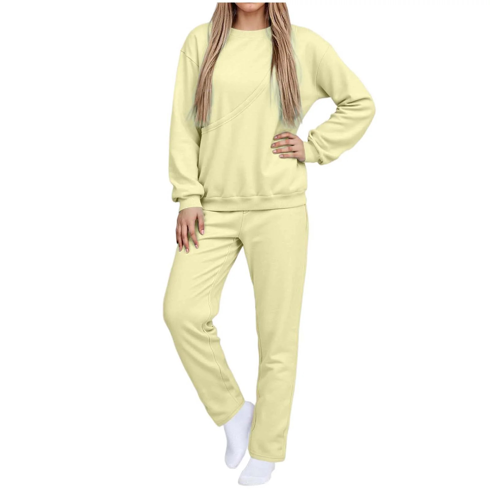 Rotm Jogging Suits for Women Two Piece Sets Lounge Sets for Women Sweatsuits Sweatpants Womens Ov... | Walmart (US)