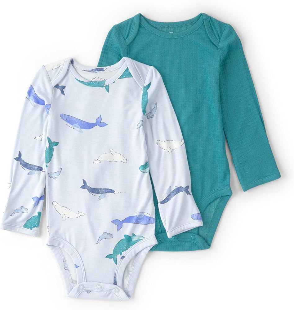 Carter's Baby Purelysoft 2-pack Long Sleeve Bodysuit | Amazon (US)