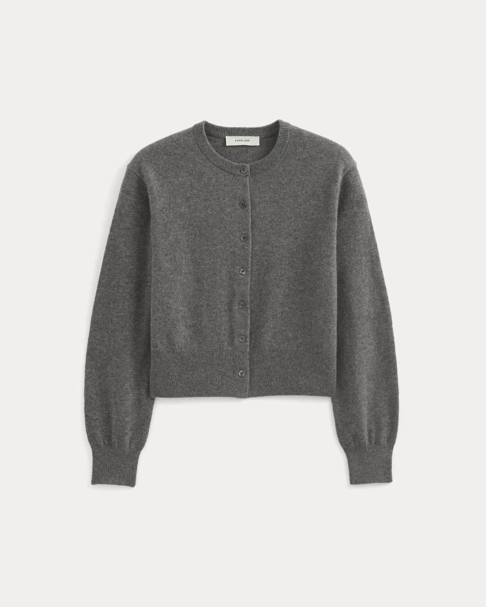 Cashmere Cropped Cardigan | Heather Charcoal | Everlane