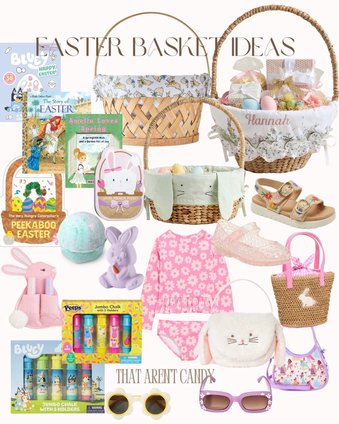 Easter basket ideas for toddler girls and young girls that aren’t candy #easter #easterbasket #spring

#LTKKids #LTKSeasonal