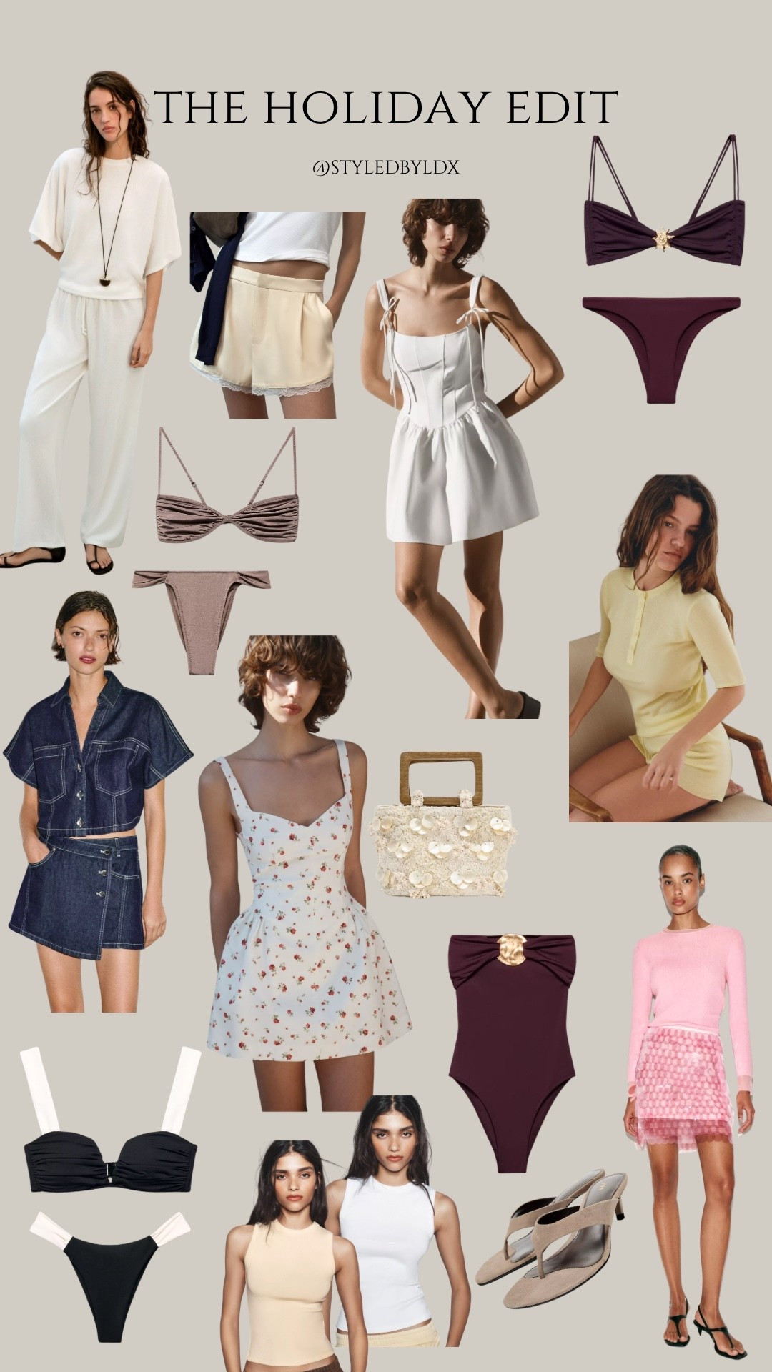 Holiday outfits - bikinis - swimwear - holiday bags - spring - summer 

#LTKFashionMonth #LTKstyletip #LTKspring