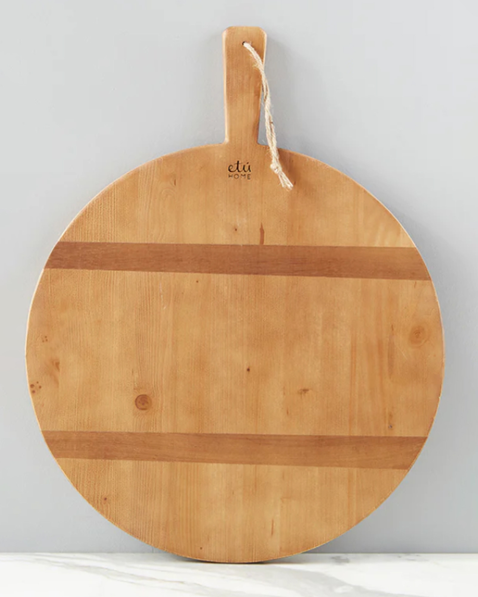 etúHOME Round Pine Charcuterie Board | Haven Well Within