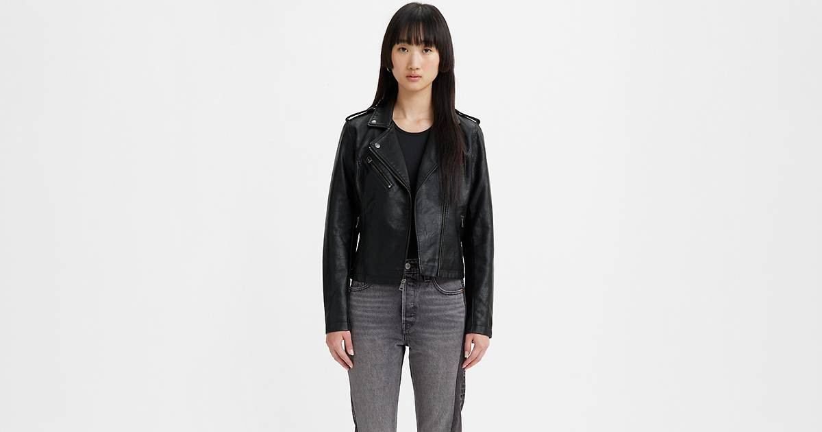 Faux Leather Moto Jacket | LEVI'S (US)