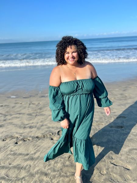Off the shoulder maxi dress with ruffled puff sleeves which can be worn up or down.

Comes in a two other colors for $35.99!

Amazon fashion.

#LTKmidsize #LTKfindsunder50 #LTKtravel