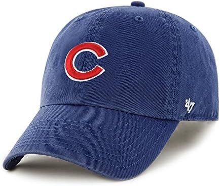 '47 Chicago Cubs Adjustable 'Clean up' Hat Brand (Royal, One Size) | Amazon (US)