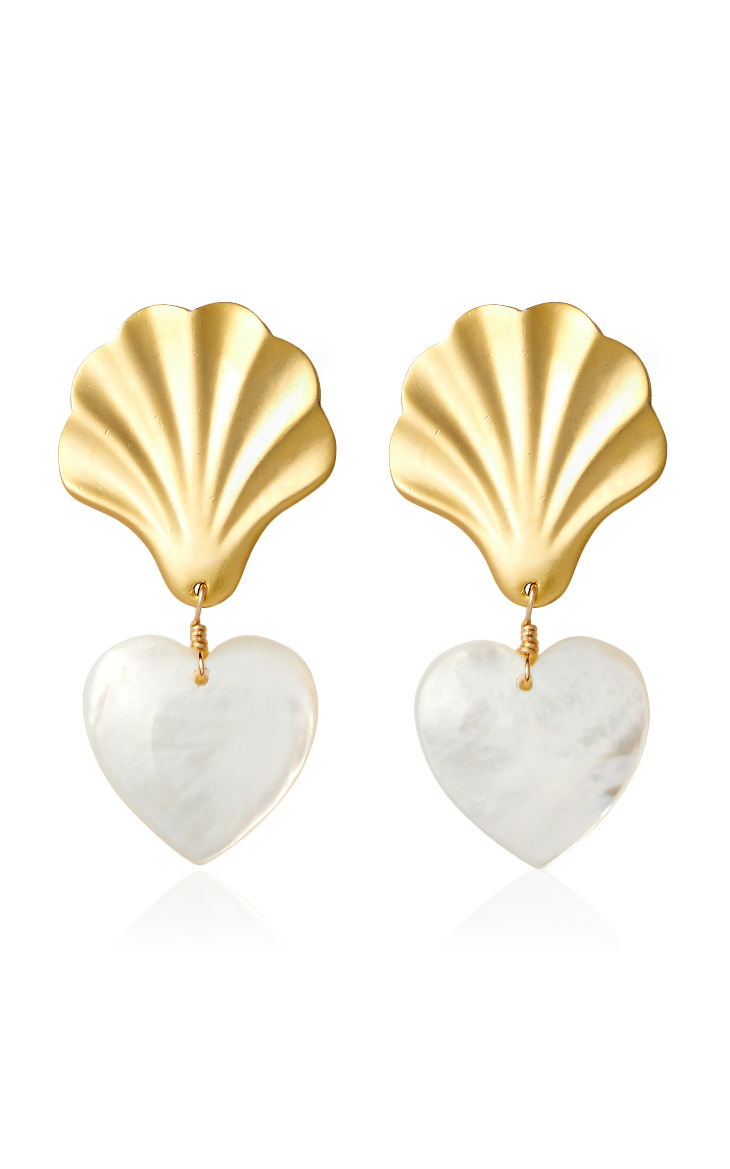 Busy Mother-of-Pearl 24K Gold-Plated Earrings | Moda Operandi (Global)