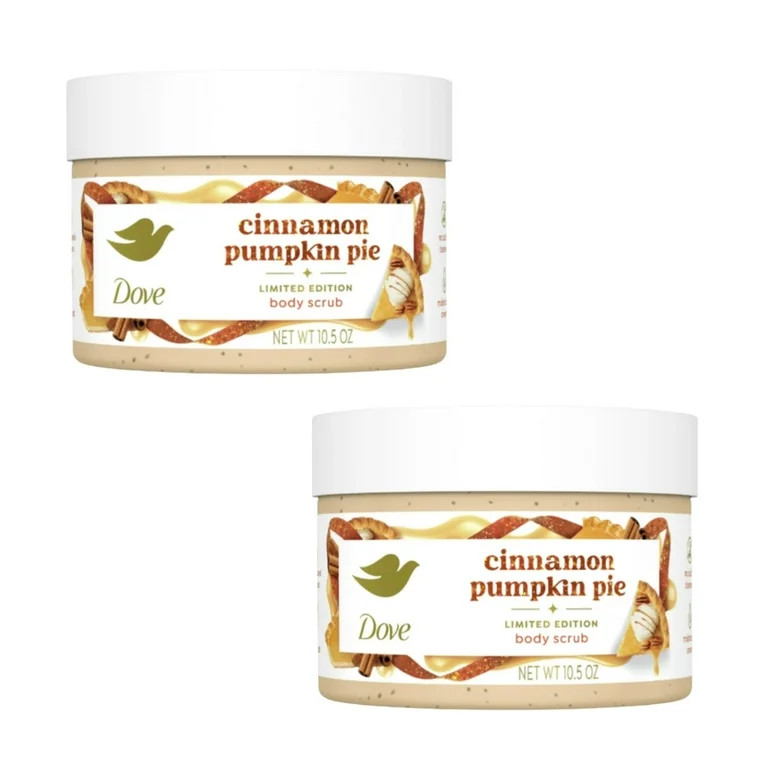 Dove Body Scrub Cinnamon Pumpkin Pie for Deep Nourishment Holiday Treats Limited Edition, 10.5 oz... | Walmart (US)