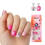 KISS imPRESS Mini Halloween Press On Nails for Kids, ‘Fear Nobody’, 20 Fake Nails | Walmart (US)