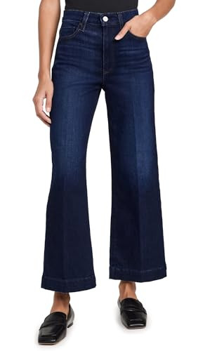 PAIGE Women's Anessa Starboard Jeans, Starboard, Blue, 27 | Amazon (US)