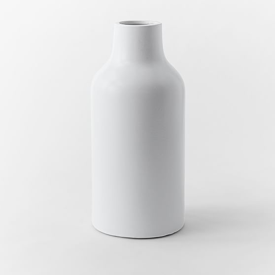 Pure White Ceramic Jug 15""H | West Elm (US)