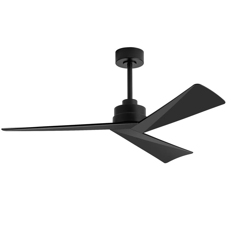 Japaul 52" 3-Blade Propeller Lightless Ceiling Fan with Remote Control | Wayfair North America