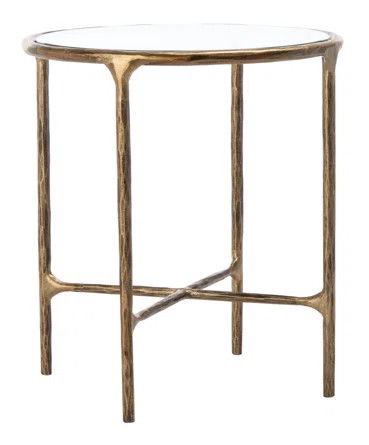 Gallia Glass Cross Legs End Table | Joss & Main | Wayfair North America
