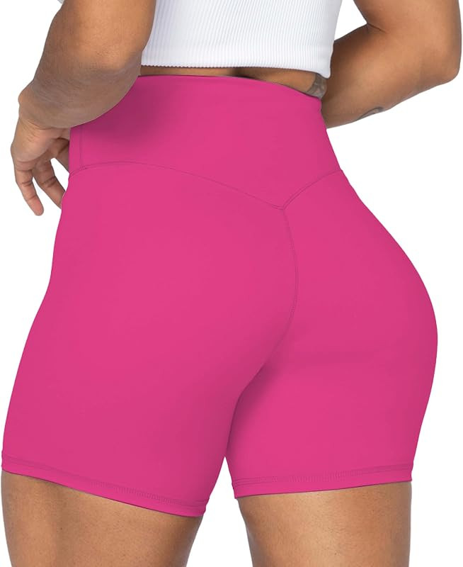 Sunzel Women's Biker Shorts in High Waist Tummy Control with No Front Seam | Amazon (US)