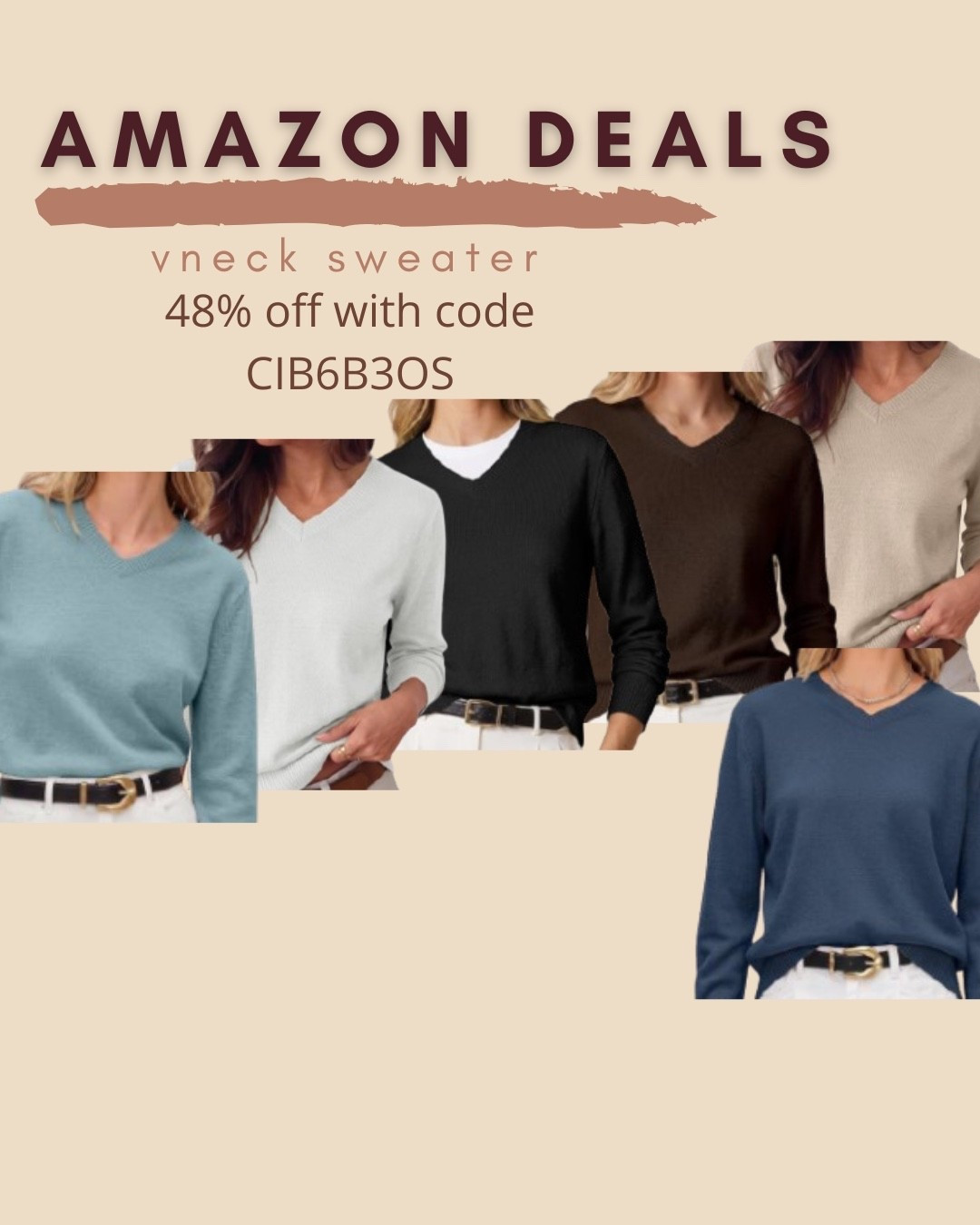 $16 ends 8/13

Amazon fashion
Amazon deals
Vneck sweater

#LTKSaleAlert